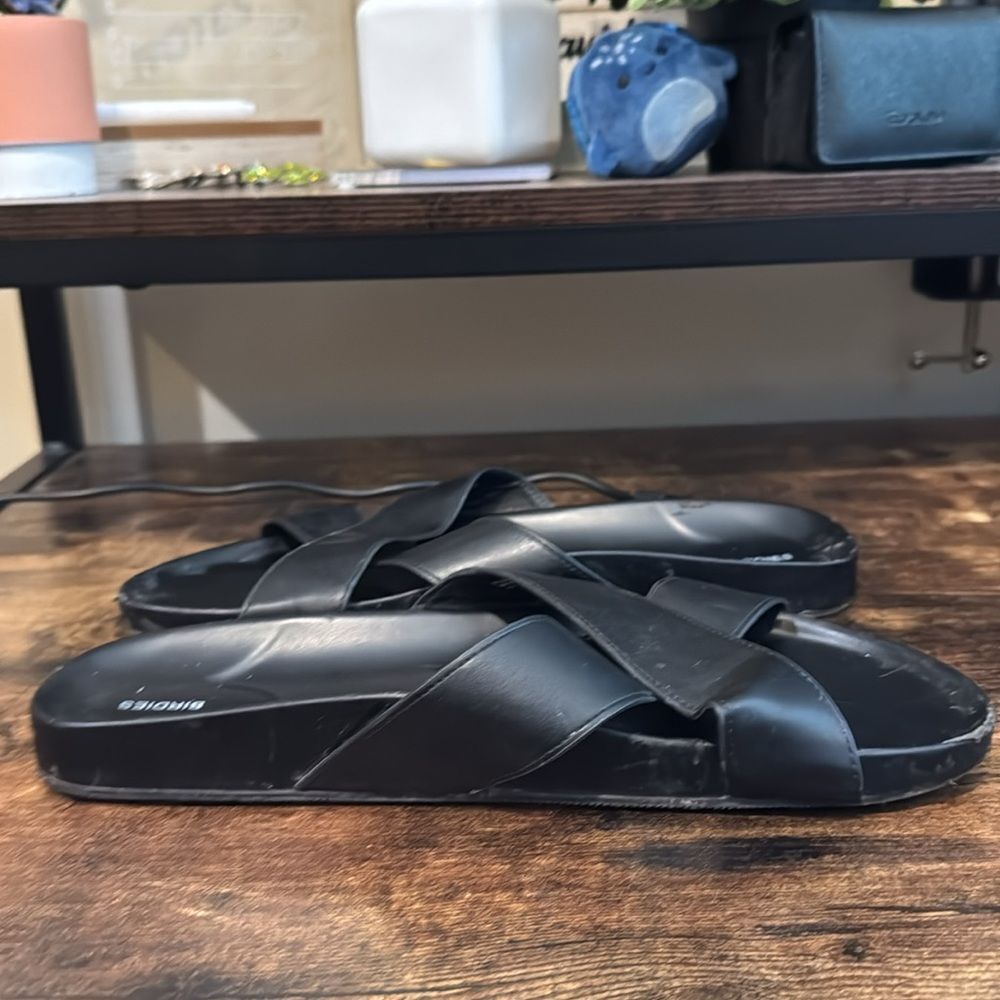 Birdies The Robin Black Sandals Size 9.5 - Picture 8 of 11